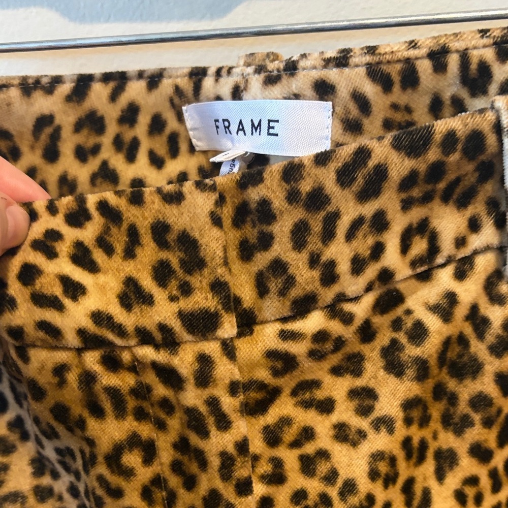 Frame Leopard Print Pants - Picture 4 of 4